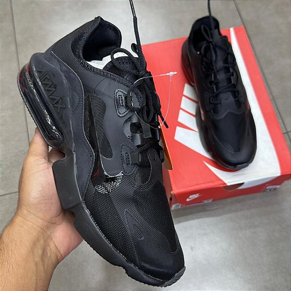 TÊNIS NIKE AIR MAX INFINITY 2 TRIPLE BLACK (COM CAIXA)