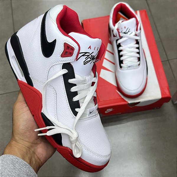 TÊNIS NIKE FLIGHT LEGACY WHITE (COMPLETO)