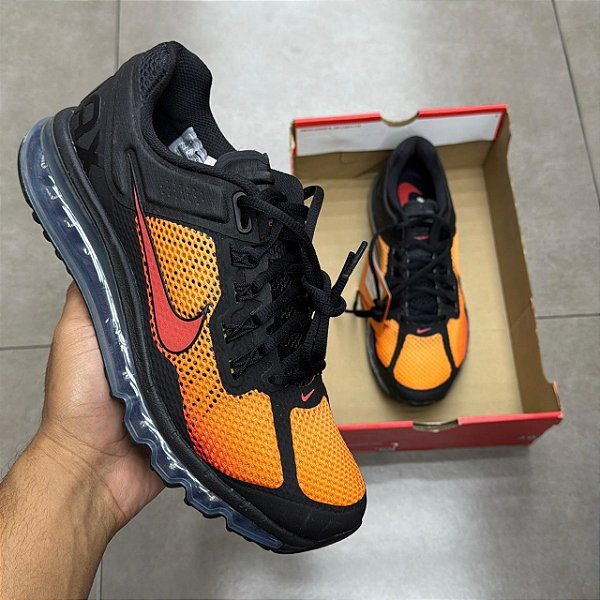 TÊNIS NIKE AIR MAX 2013 SUNSET (CAIXA DANIFICADA)