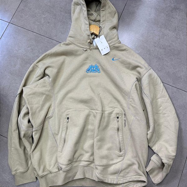 OFF-WHITE X NIKE MOLETOM FLEECE KHAKI