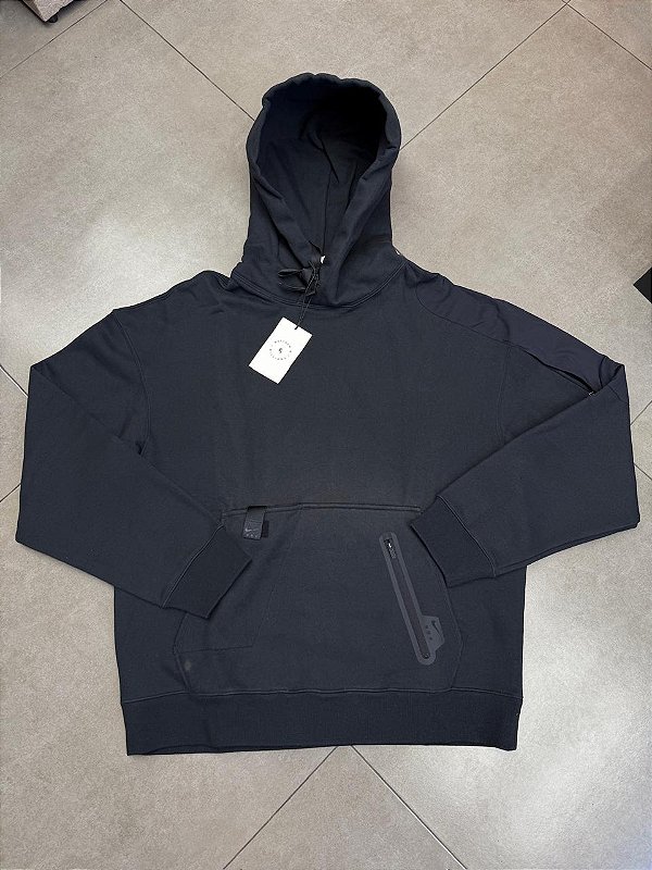 MMW X NIKE MOLETOM BERYLLIUM HOODIE BLACK
