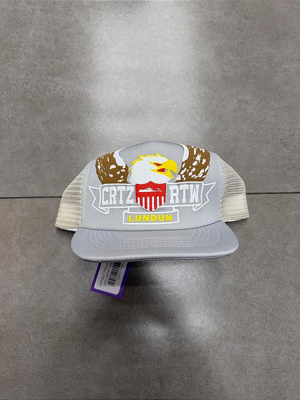 BONÉ CORTEIZ TRUCKER LUNDUN CINZA