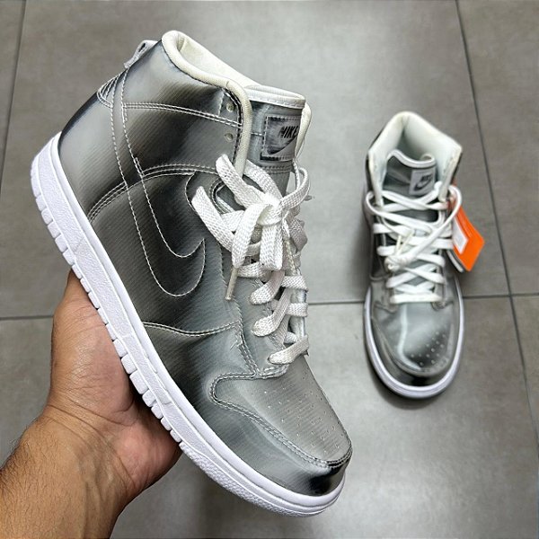 TÊNIS CLOT X NIKE DUNK HIGH FLUX MARCAS DE ARMAZENAMENTO (SEM CAIXA)