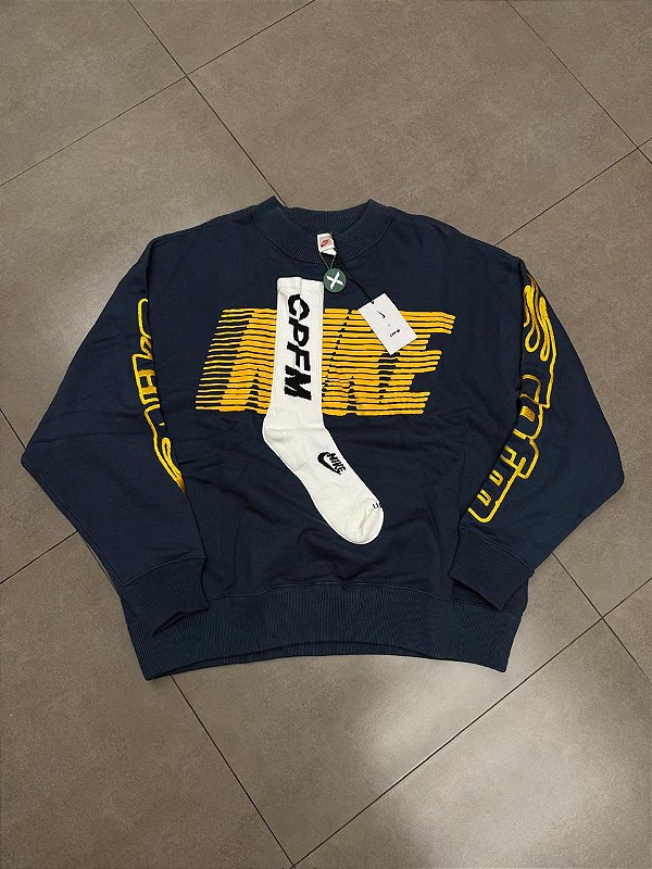 CACTUS PLANT FLEA MARKET X NIKE MOLETOM SOCKS FLEECE SWEATSHIRT DARK GREEN