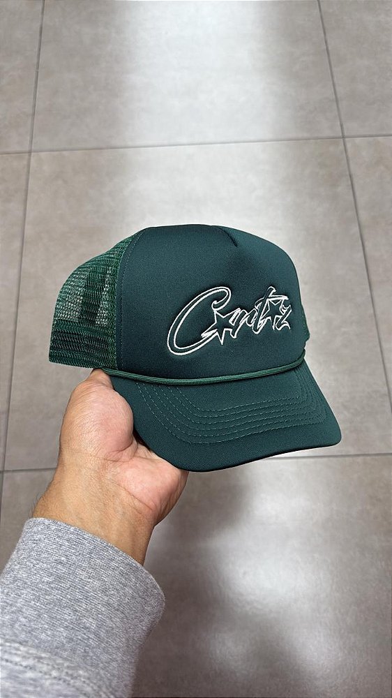 BONÉ CORTEIZ ALLSTARZ TRUCKER GREEN
