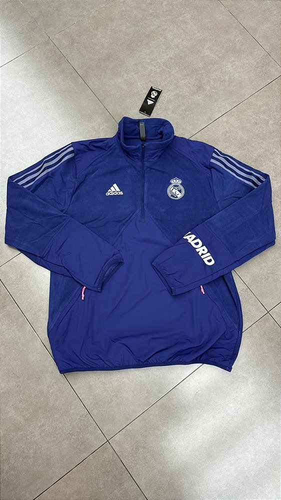 JAQUETA ADIDAS 2020-21 REAL MADRID ANTHEM NAVY