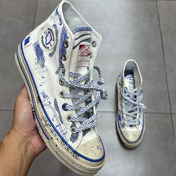 TÊNIS ADER ERROR X CONVERSE CHUCK 70 BRANCO (SEM CAIXA)
