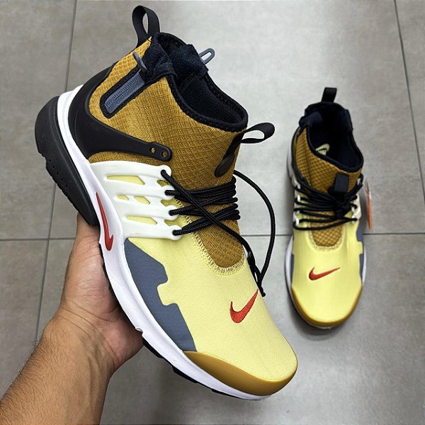 TÊNIS NIKE AIR PRESTO MID UTILITY CREAM RUST (SEM CAIXA)