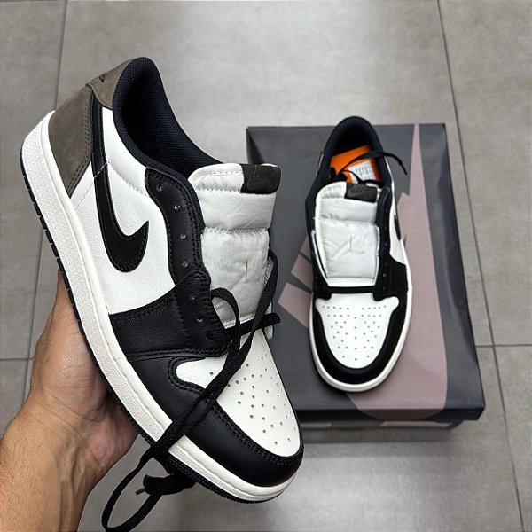TÊNIS AIR JORDAN 1 LOW OG MOCHA (COMPLETO)