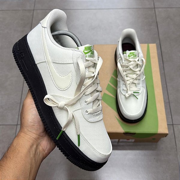 TÊNIS NIKE AIR FORCE 1 LOW SEA GLASS BLACK (COMPLETO)