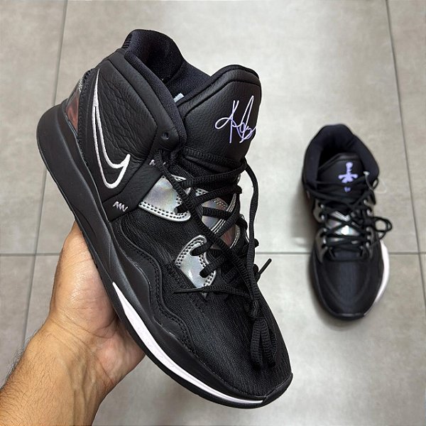 TÊNIS NIKE KYRIE INFINITY BLACK METALLIC SILVER (SEM CAIXA)