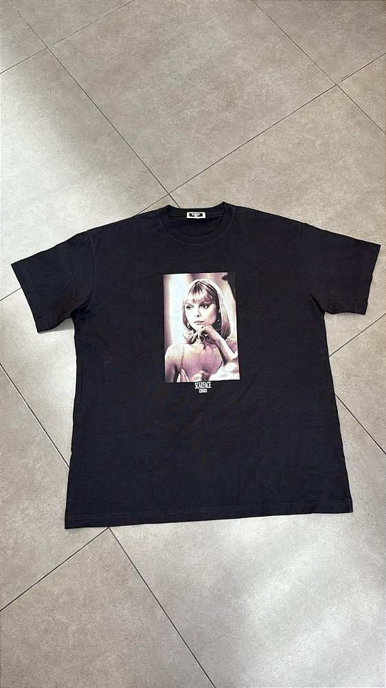 SCARFACE X KITH CAMISETA ELVIRA PORTRAIT TEE BLACK