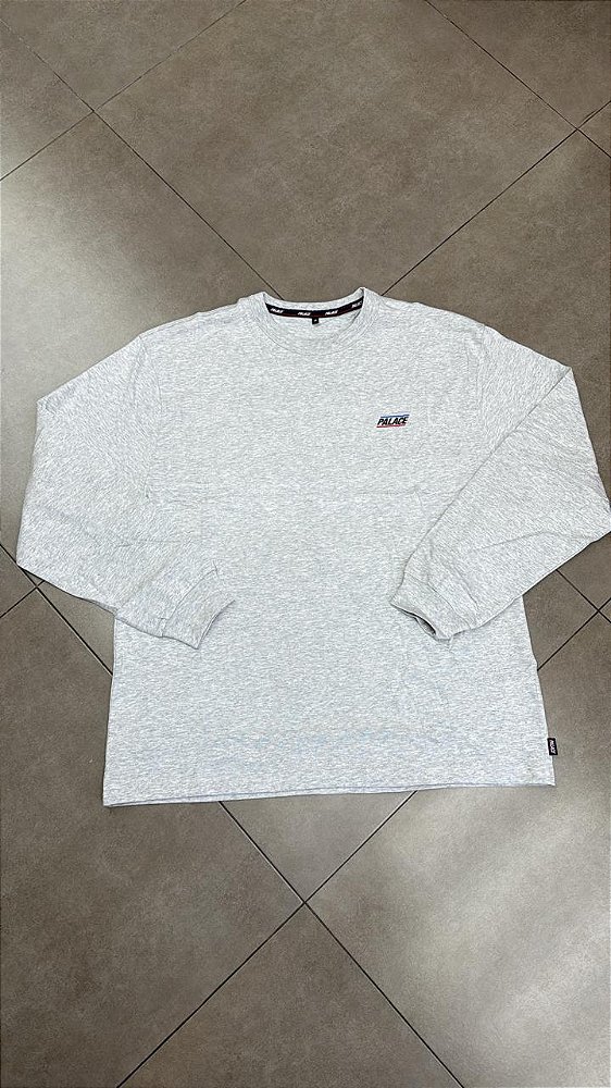 CAMISETA PALACE BASICALLY A LONGSLEEVE GREY MARL