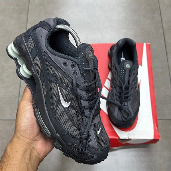 TÊNIS NIKE SHOX RIDE 2 IRON GREY AND ANTHRACITE (COMPLETO)