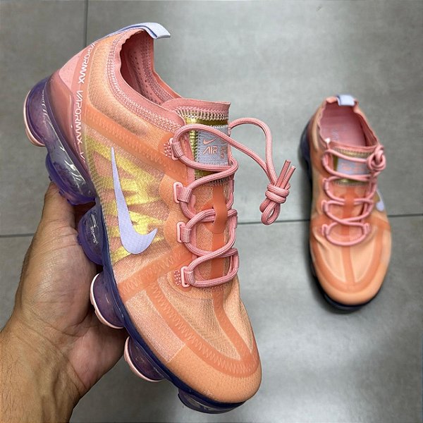 TÊNIS NIKE AIR VAPORMAX 2019 BLEACHED CORAL (SEM CAIXA)