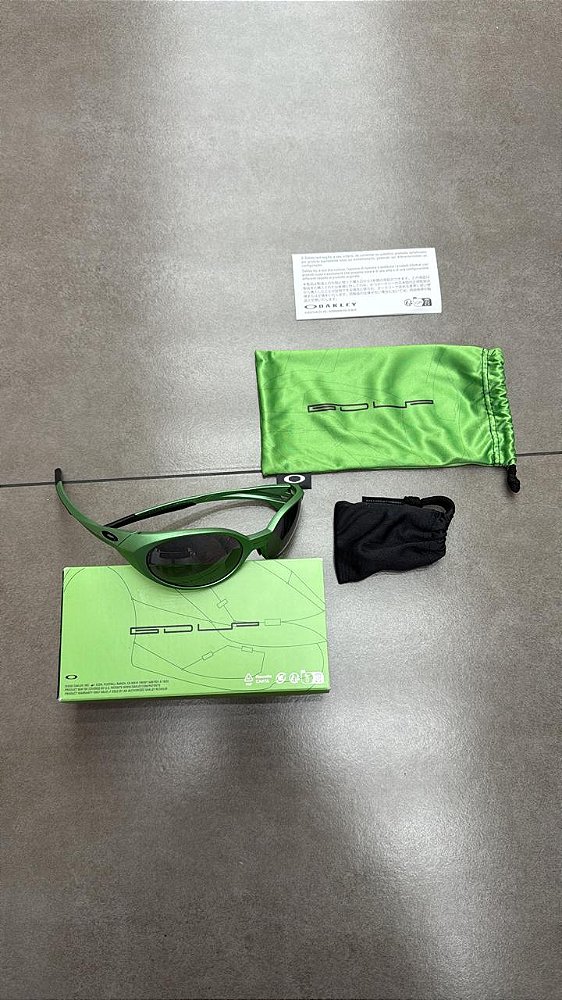 GUADALUPE X OAKLEY EYE JACKET MINT GREEN METALLIC