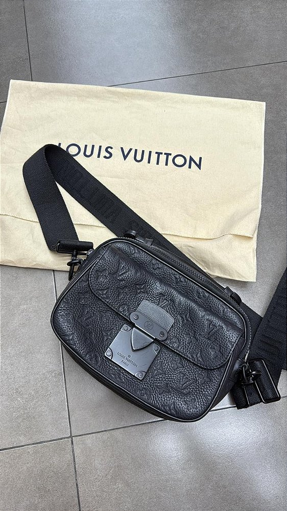 BOLSA LOUIS VUITTON MESSENGER S LOCK BLACK  9,5/10