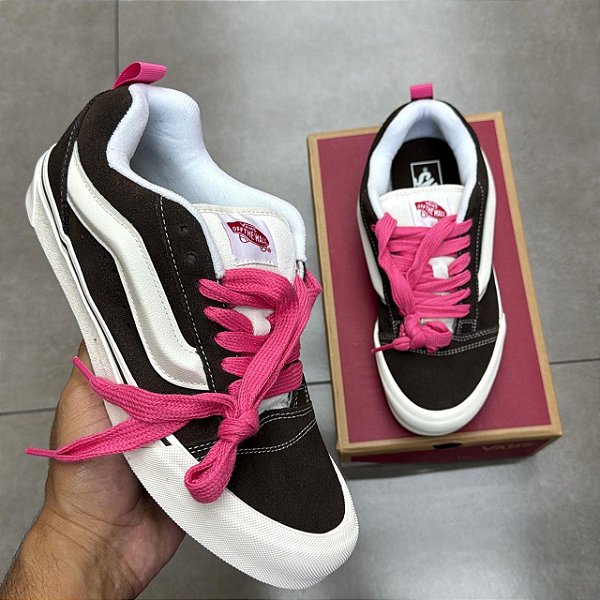 TÊNIS VANS KNU SKOOL BROWN (COMPLETO)