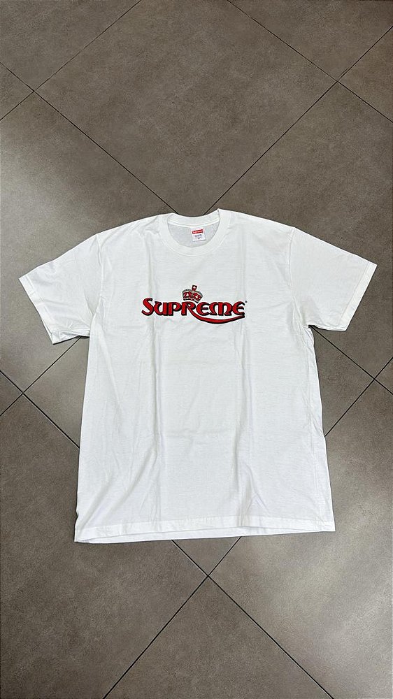CAMISETA SUPREME CROWN WHITE