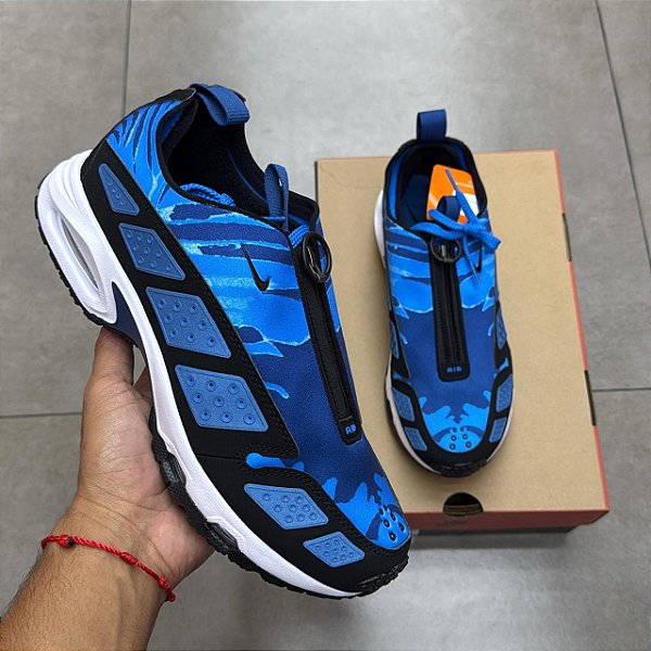 TÊNIS NIKE AIR MAX SNDR BLUE CAMO (COMPLETO)