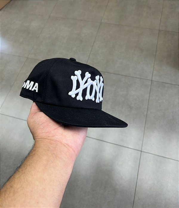 BONÉ OMA STUDIOS NY NY BONES BLACK