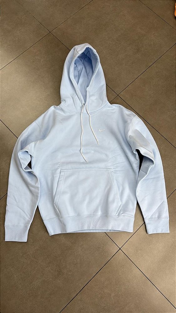 NIKE SOLO SWOOSH HOODIE AZUL