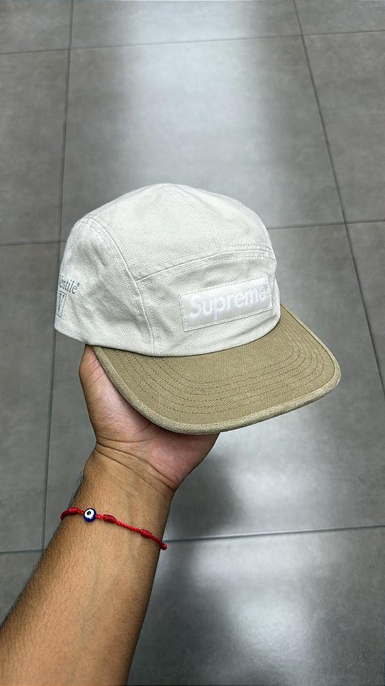 BONÉ SUPREME VENTILE CAMP STONE