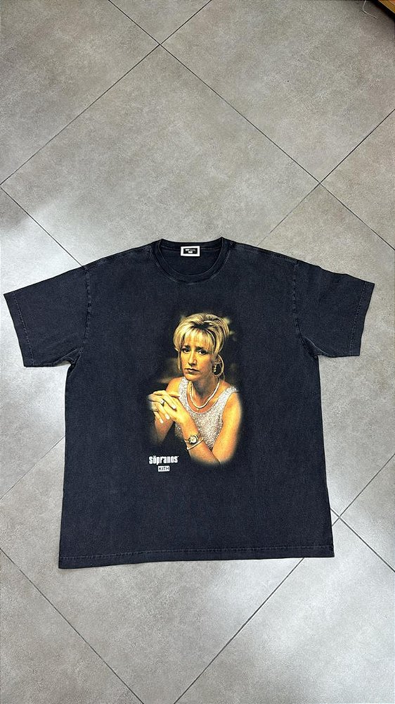 THE SOPRANOS X KITH CAMISETA CARMELA VIGNETTE VINTAGE BLACK