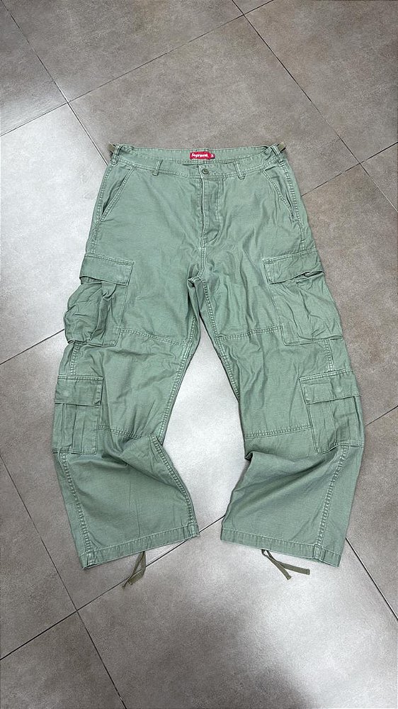CALÇA SUPREME CARGO OLIVE FW25-W15