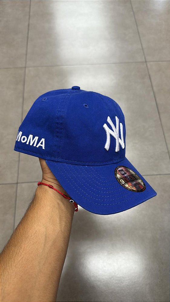 MOMA X NEW ERA BONÉ NY YANKEES ADJUSTABLE BASEBALL BRIGHT ROYAL