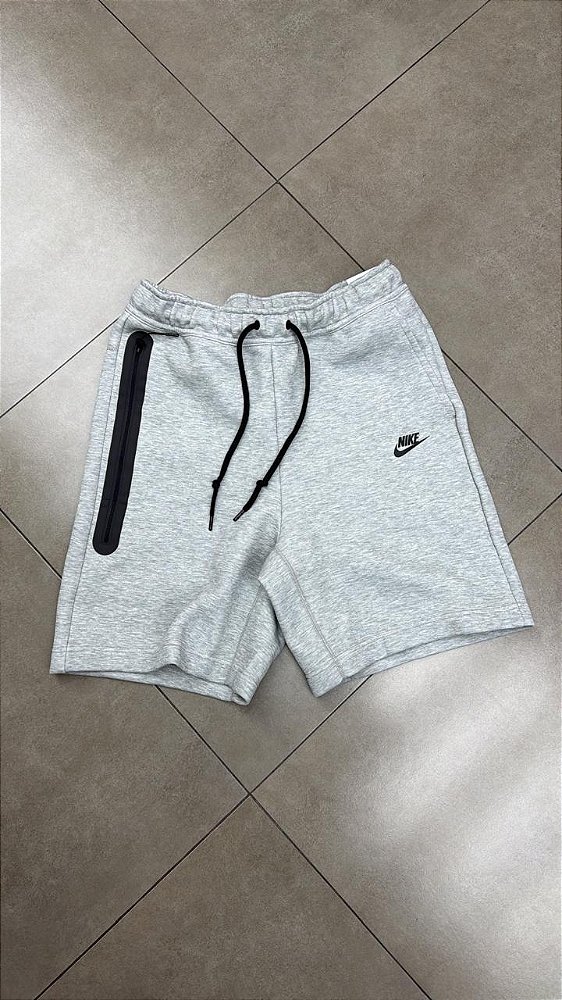 SHORTS NIKE NSW TECH FLEECE GRAY