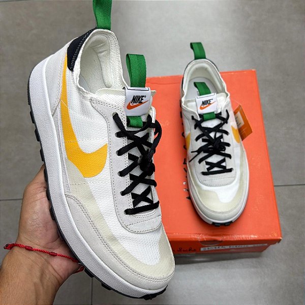 TÊNIS TOM SACHS X NIKECRAFT GENERAL PURPOSE SUMMIT WHITE FEMININO (COMPLETO)