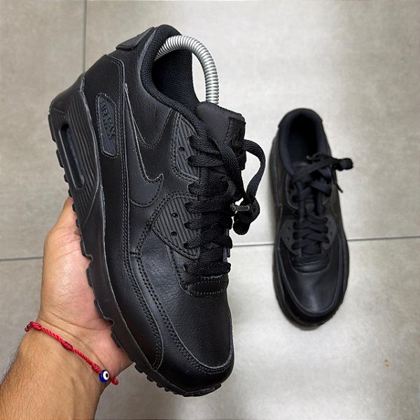TÊNIS NIKE AIR MAX 90 LTR BLACK (SEM CAIXA)