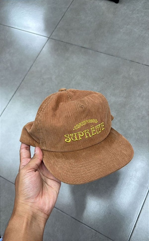 SUPREME CHAMPAGNE CORDUROY 5-PANEL