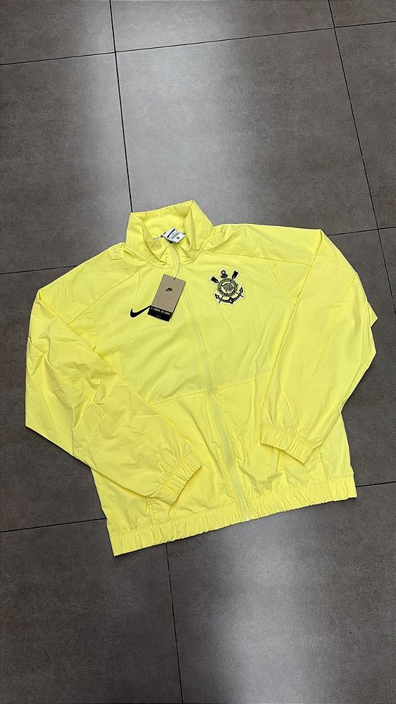 JAQUETA NIKE CORINTHIANS HINO REPEL III SPORTSWEAR YELLOW
