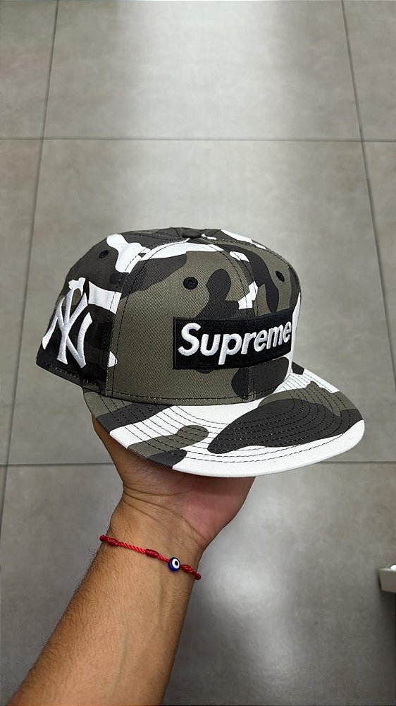 MLB X NEW ERA X SUPREME BONÉ NEW YORK YANKEES SNOW CAMO FW25-W17