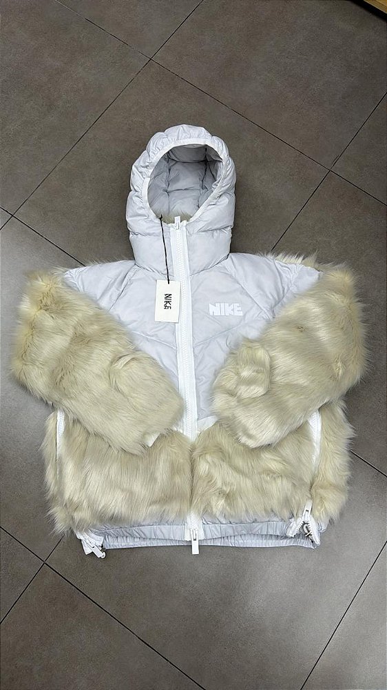 NIKE X SACAI WOMEN'S PARKA 'PURE PLATINUM'
