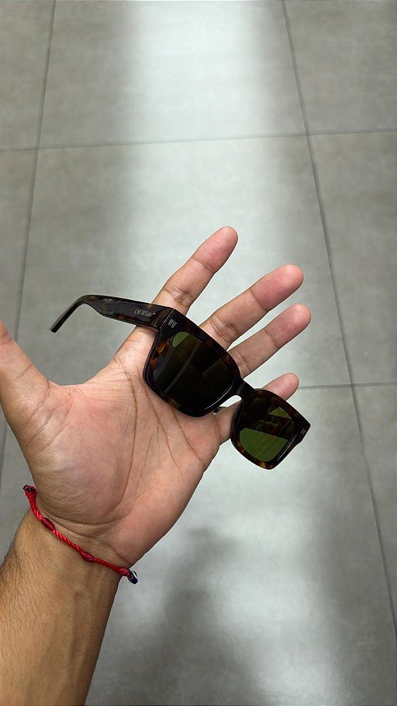 ÓCULOS OFF-WHITE MIDLAND HAVANA GREEN