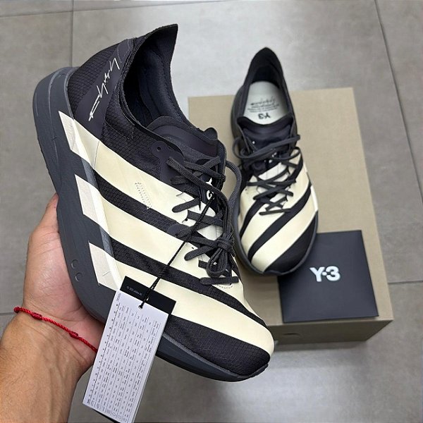 TÊNIS Y-3 X ADIDAS ADIOS PRO 4.0 BLACK (COMPLETO)