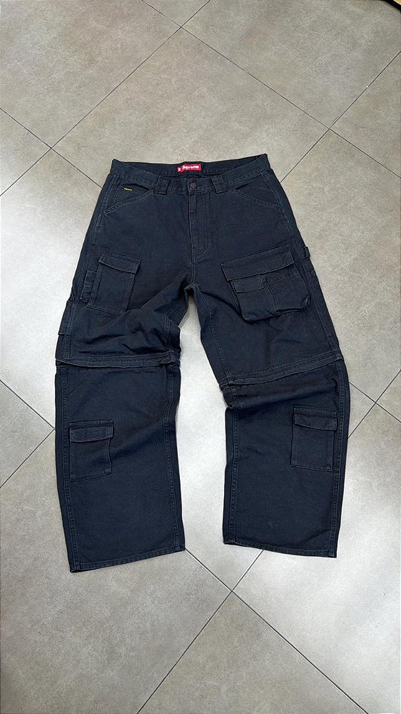 CALÇA SUPREME ZIP-OFF UTILITY BLACK FW25-W7