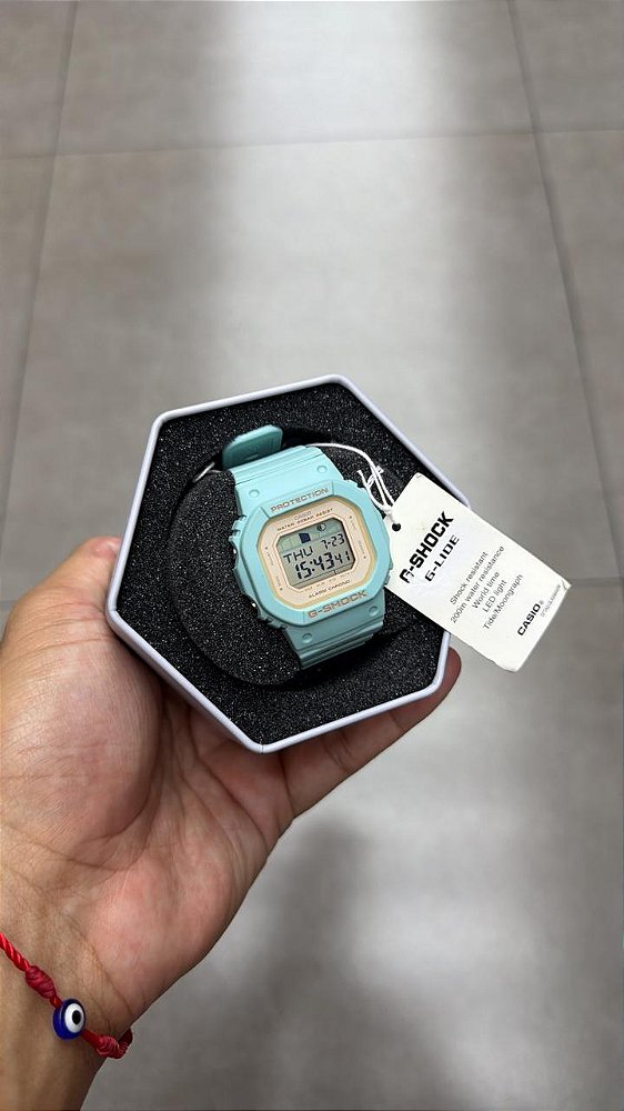 RELÓGIO CASIO G-SHOCK G-LIDE LIGHT BLUE GLX-S5600-3