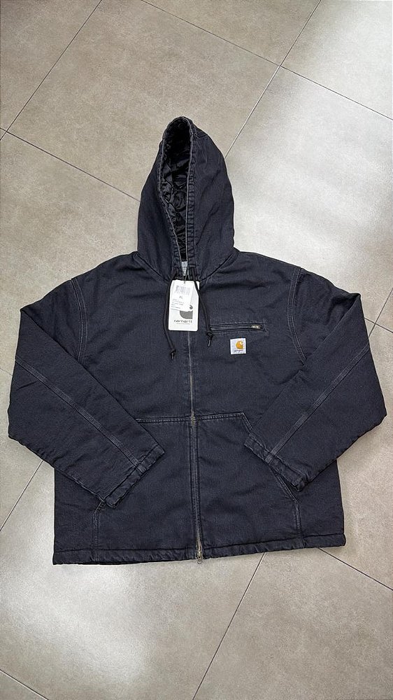 JAQUETA CARHARTT JEANS WIP CLEVELAND BLACK