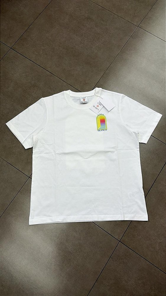 CAMISETA CASABLANCA L'ARCHE WHITE
