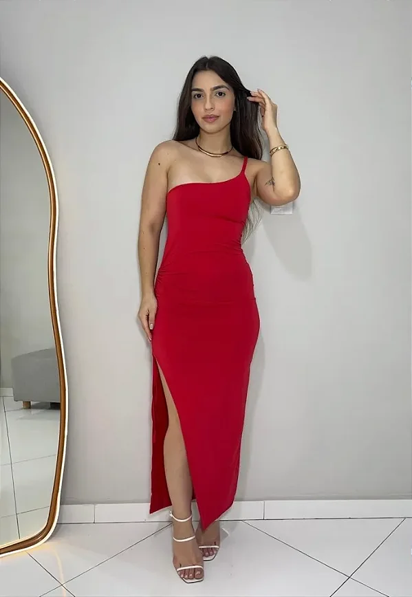 Vestido Feminino Serena Suplex – Sofisticação Atemporal - Tamanho Único