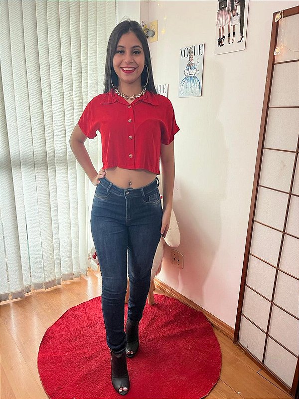 Cropped Camisetinha