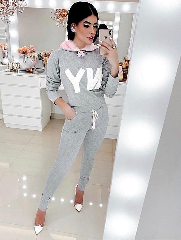 Conjunto de Inverno Gabi - Moletom NY