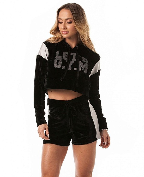 SHORT LET'SGYM VELUDO STRETCH