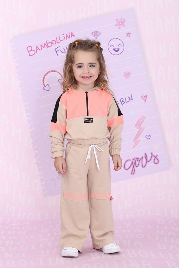 MOLETOM COM ZIPER FRONTAL 1197 BAMBOLLINA