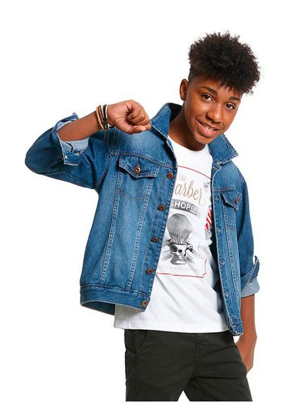 JAQUETA JEANS PREMIUM 47378 BANANA DANGER