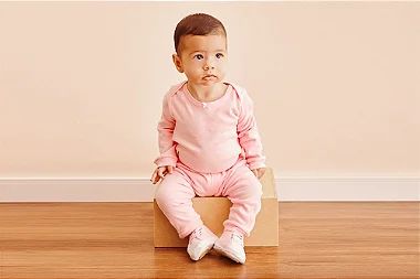CONJUNTO DE BODY COM CALCA MENINA ROSA BASICO - BABY GUT